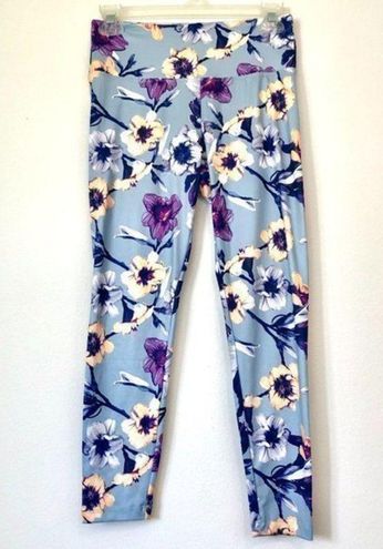 Bally Total Fitness 25 Ankle Legging Blue Purple High Waisted Waist Rise  Small - $25 - From MadiKay