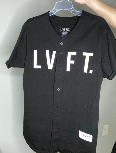 Baseball Jersey - Black/White – LVFT. Capsule