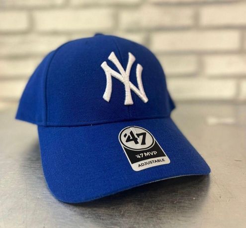 New York Yankees Mvp Royal Blue Adjustable - 47 Brand