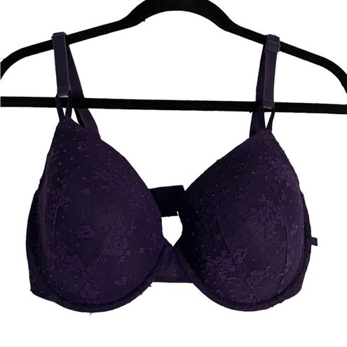 Victoria's Secret NWT Victoria secret lined demi purple lace detailing