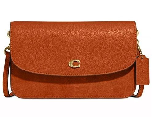 Coach Mixed Leather and Suede Hayden Crossbody with