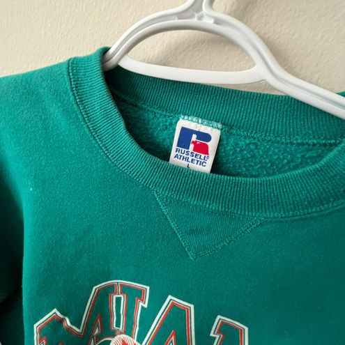 Miami Dolphins Sweatshirt Vintage Russell Athletic - Anynee