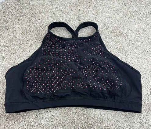 Lululemon Colour Me Quick Bra Black / Flash Light Tone Size 12