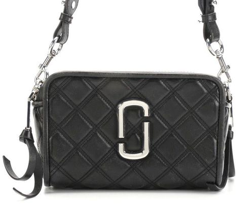 Marc Jacobs Black Quilted Softshot 21 Lamskin Leather Crossbody - $352 -  From Dominika