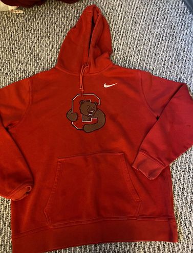 Cornell Lacrosse Nike Hoodie Sweatshirt L