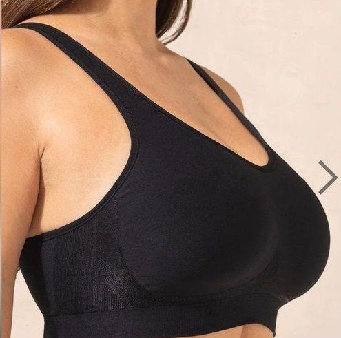 NWT TrueKind 4XL Black Bra Wireless Shaper Size 4X - $25 New With