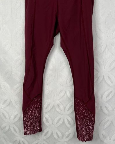 Lululemon Lululemon Tight Stuff Tight Wine Berry Size 6 Ankle Leggings