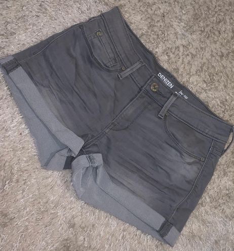 Levi's Denizen low-rise SHORTIE grey 