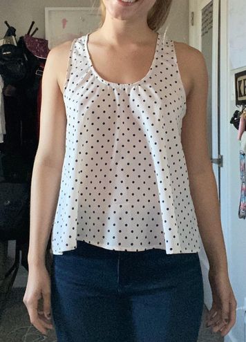 Brandy Melville Black Heart Cutout Tank