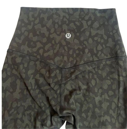 Lululemon Align camo 29” inseam leggings activewear size 2 - $44