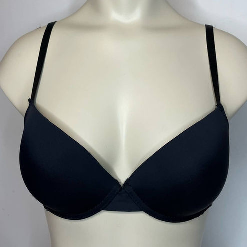 Vince Camuto Bra 36C Black Padded Lined Lace Underwire Molded Feminine Sexy  Size undefined - $22 - From Twisted