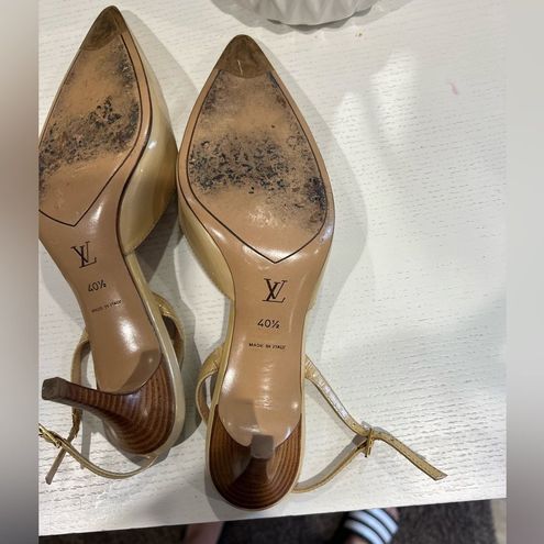 Louis Vuitton Vintage LV kitten heels 10.5 Size undefined - $222 - From  Taylor