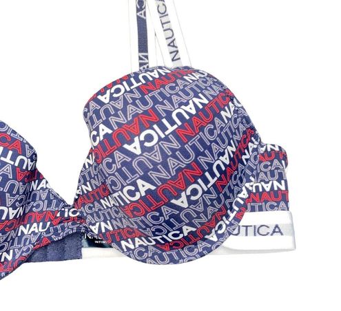 Nautica Red White Blue TShirt Bra Size undefined - $15 - From Christine