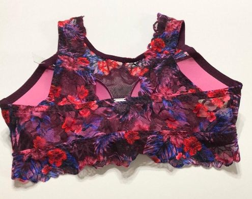 Victoria's Secret Pink Victoria Secret Lace Push-up Bralette Size M/M