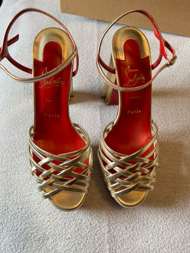 CHRISTIAN LOUBOUTIN: heeled sandals for woman - Red  Christian Louboutin  heeled sandals 3220507 online at