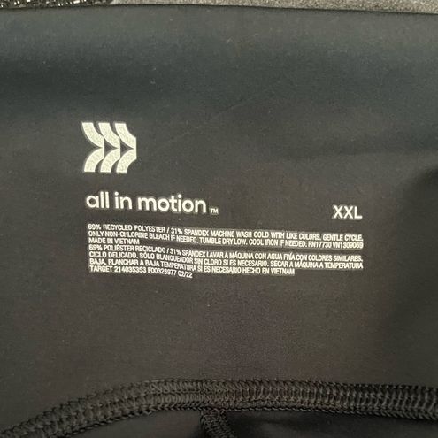 All In Motion Leggings Black Flex High-Rise 7/8 Leggings Sz XXL NWT  Pockets! - $25 New With Tags - From Liz