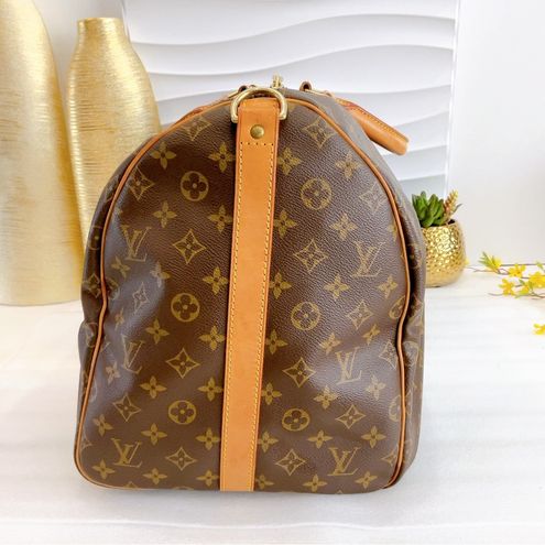 Louis Vuitton AUTHENTIC ❤️ Louie Vuitton Keepall 55 Bandouliere W/ Strap  Monogram - $840 - From Uta