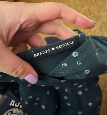Brandy Melville Amara Dress Green - $20 (20% Off Retail) - From Kayla