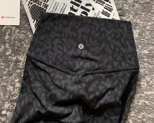 Lululemon Align 25” Formation Camo NWT Black Size 2 - $108 New