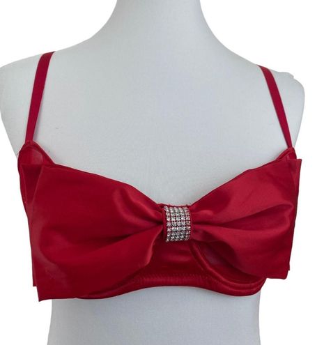 Victoria Secret Dream Angels Satin Bow Front Push Up Without