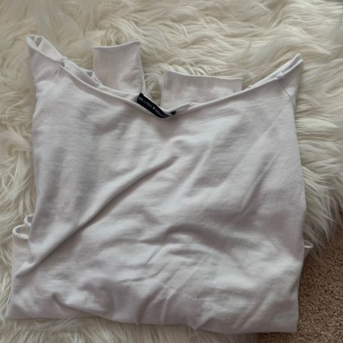 Brandy Melville Mayson Top White - $13 - From Brooklyn