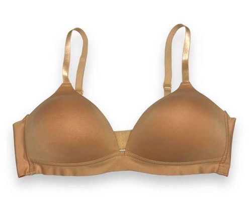 Ymi Womens Bra Sz 36C Beige Wirefree No Wire Padded T-Shirt Bra - $9 - From  Katie