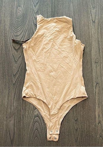 SKIMS Fits Everybody High Neck Bodysuit - Clay