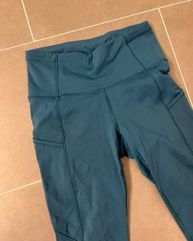 Lululemon Fast and Free 23 inch Green Size 4 - $40 (68% Off Retail) - From  Alyssa