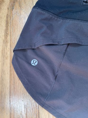  Lululemon Speed Up Shorts 2.5 (Black, Size 0