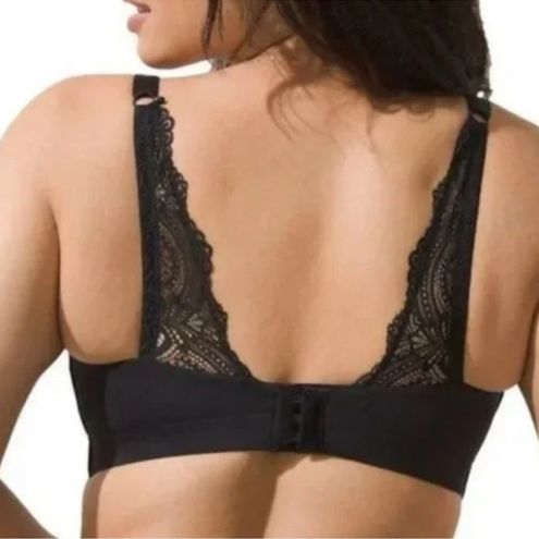 Soma Enbliss Luxe Wireless Black Lace J Hook Bra Size undefined - $23 New  With Tags - From Nicole