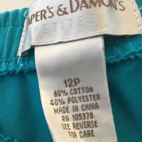 Draper's & Damon's Ladies Capris 12 p Size 12P - $18 - From Mindy