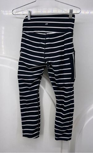 Marika Sport Marika small striped black and white leggings b31 - $15 - From  Natalie