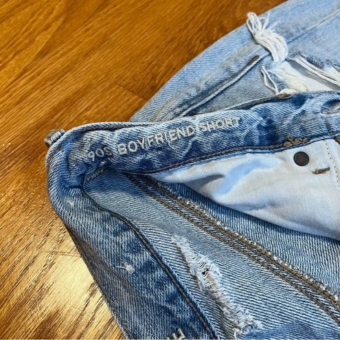 American eagle 90s Boyfriend Denim Shorts Blue