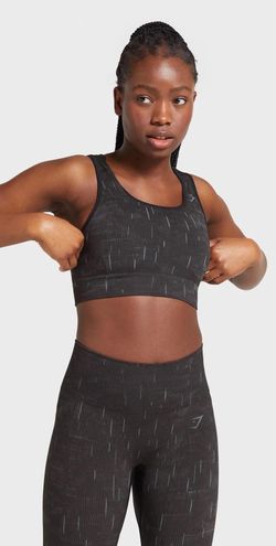 Gymshark Illumination Seamless Sports Bra Black Size M - $31 (22