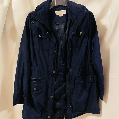 Michael Kors Rain Jacket Blue Size XS - $53 (73% Off Retail) - From Katie