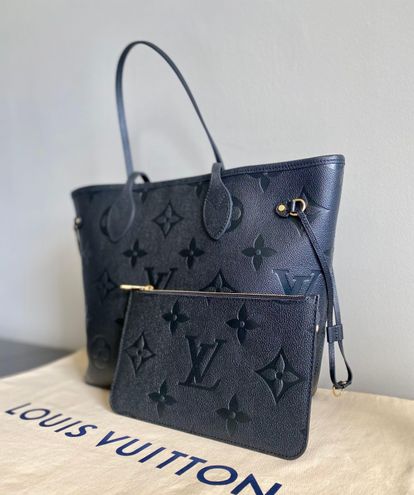 Louis Vuitton MM Neverfull Black - $3800 New With Tags - From Francesca