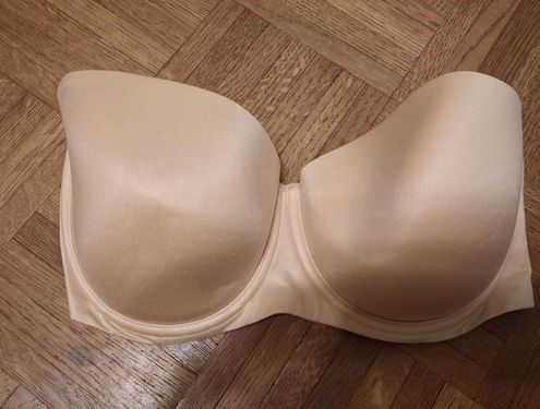 Aerie Real Sunnie Strapless Lightly Lined Bra 34DDD Tan Size undefined -  $17 - From Ashley