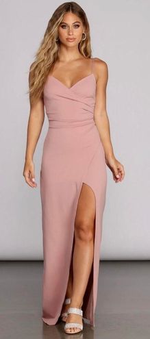 Windsor Long Pink Formal Dress - $22 ...