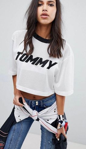 Tommy Hilfiger x Gigi Hadid Crop Top White Size L - $25 (71% Off