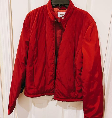 Armani Exchange Light Puffer Jacket Red Size M - $33 (67% Off Retail) -  From Merry