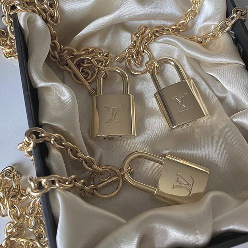 Louis Vuitton Lock Necklace Gold - $188 New With Tags - From Venessa