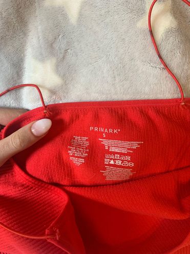 Primark Red Seamless Crop Top - $8 - From Elizabeth