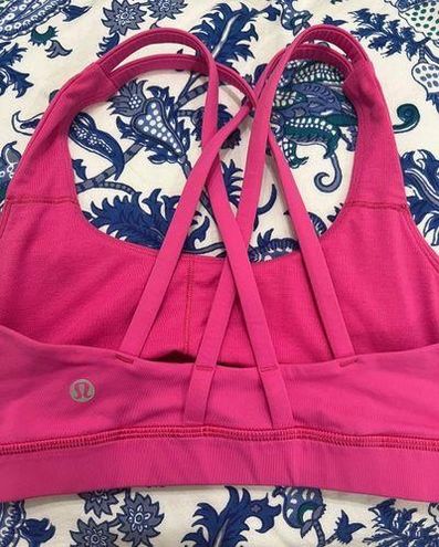 LULULEMON ENERGY SPORTS BRA SIZE 4