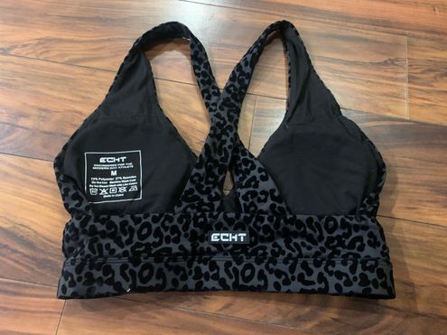 ECHT Cheetah Sports Bra Multi Size M - $25 (40% Off Retail) - From Ashley