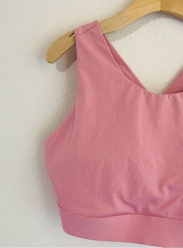 Fabletics // No Bounce Sports Bra in Pink Buff Size 2X - $29 (55% Off  Retail) - From Kelsey