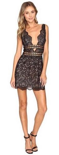 for love and lemons mon cheri mini dress