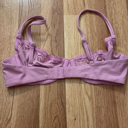 SKIMS Fits Everybody Lace Unlined Scoop Bra 34B Size undefined - $50 - From  Joanna