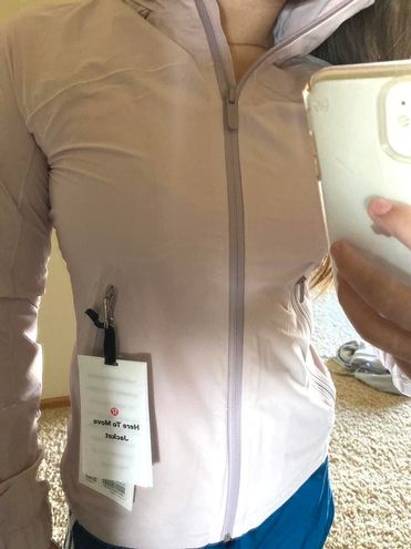 Lululemon Here to Move Jacket Pink Size 0 - $85 (52% Off Retail) New With  Tags - From Reagan