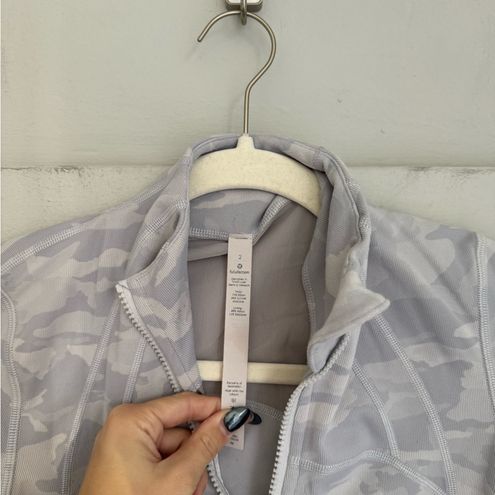 Lululemon Define Jacket in Incognito Camo Jacquard Alpine White Starlight 2  - $88 - From Chloe