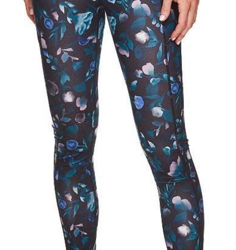 Gaiam Om Alaina Print Pocket High-Waisted Leggings Size M - $18